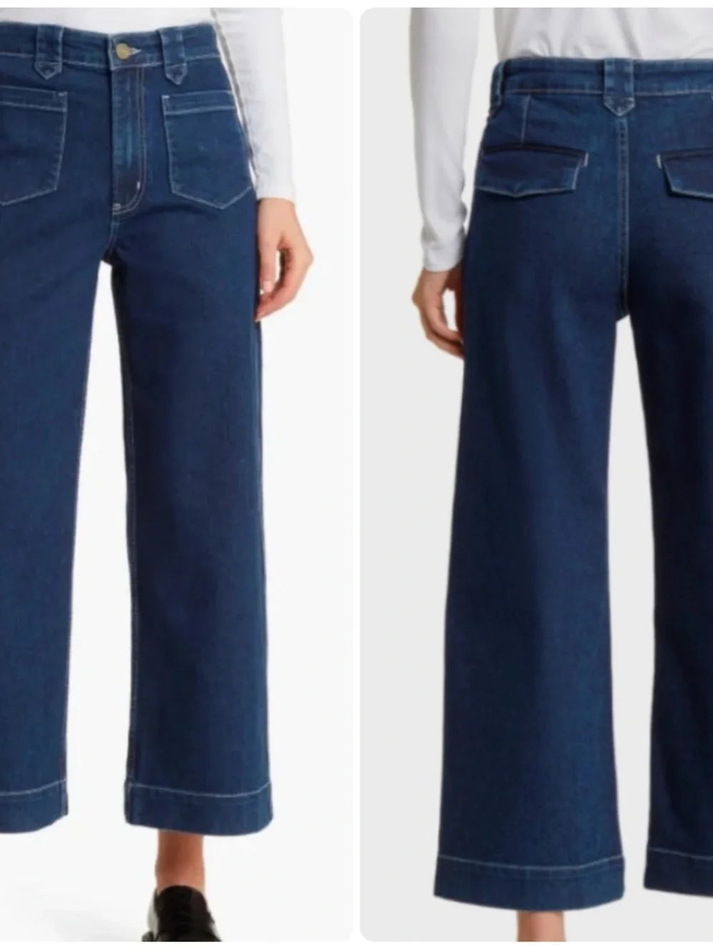 FRAME Utility Relaxed Straight Jeans in Gabriel